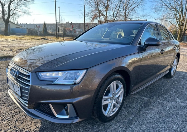 Audi A4 cena 95900 przebieg: 35000, rok produkcji 2019 z Siewierz małe 781